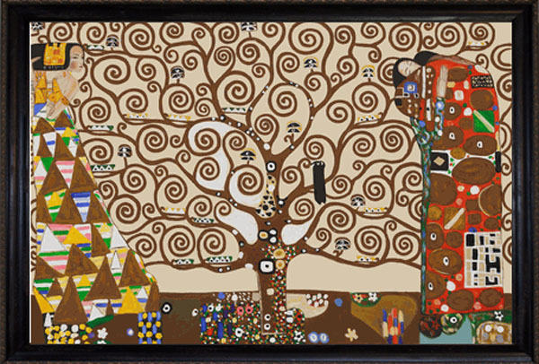 The Tree of Life, Stoclet Frieze, 1909 by Gustav Klimt